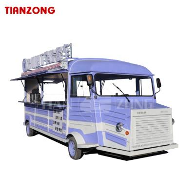 China Mobile Winery Factory Supply Food Trucks Customized Vintage Food Trailers Hot Dog Food Cart For Sale for sale