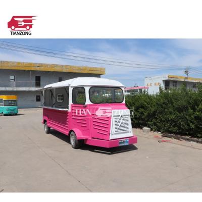 China Winery factory supply foodtruck/mobile kitchen food trailer /electric food cart for sale for sale