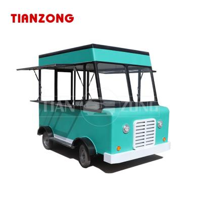 China Mobile winery food concession vintage coffee cart food trailers fully equipped truck for sale for sale