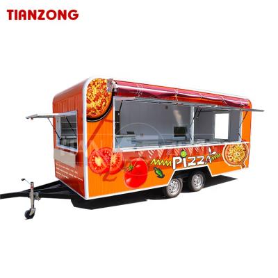 China Winery hot sales deep fryer food trailer flower truck used food trucks for sale in Sweden for sale