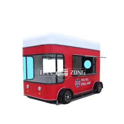 China Winery Mobile Food Trailers Full Customized Coffee Food Truck Food Truck With Full Kitchen Ice Cream Hot Dog Food Cart for sale