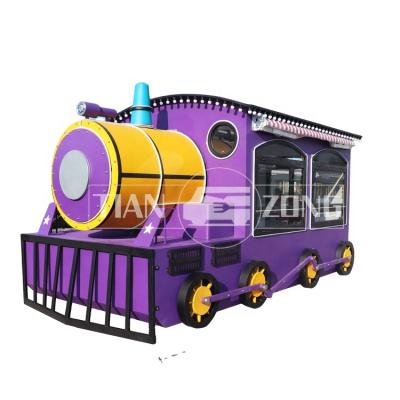 China Winery New Arrival Durable Train Model BBQ Food Truck, Ice Cream, Cafe Food Bus Bar Trailers Mobile Food Station Cart for sale