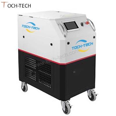 China 2020 TOCH-TECH New Product PVC Laser Cleaning Machine For Metal Iron Stainless Steel Rust Oil Dust Surface for sale