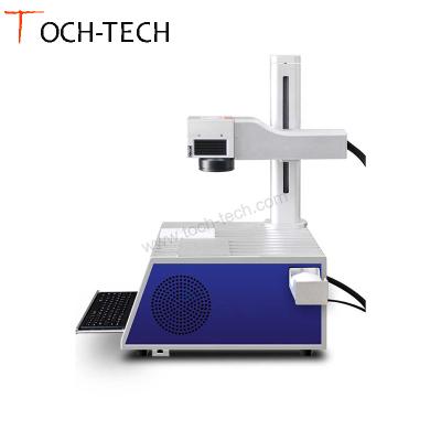 China Laser Marking All In One Portable Mini Raycus Fiber Laser Marking Machine Laser Printing for sale