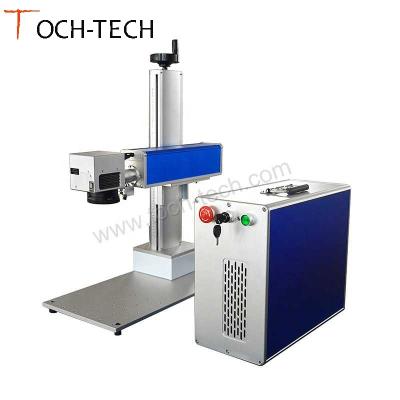 China 20w 30w 50w Air Cooled Fiber Laser Marking Machine Logo Printing for sale