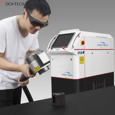 China TOCH-TECH PVC Laser Rust Removal, Mold Cleaning, Paint Removal Laser Cleaning Machine 500w for sale