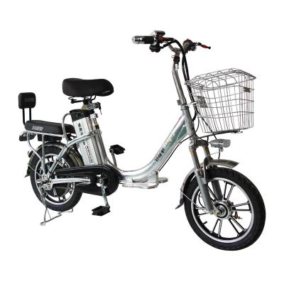 China DSY Aluminum Alloy DSY Mini Wheel 16inch One Wheel 48V Lithium Battery Electric Bike Moped Electric Bicycle Ylan Mini for sale