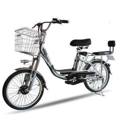 China DSY Aluminum Alloy Factory Sale 20inch Spoke Electric Bike 48V 60V Wheel Long Term Service Lithium Battery Electric Bicycle for sale