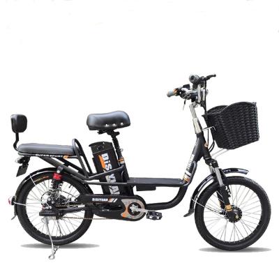 China Aluminum alloy factory hot sale 20inch electric bike 48V 60V lithium battery long term express delivery electric bicycle for sale