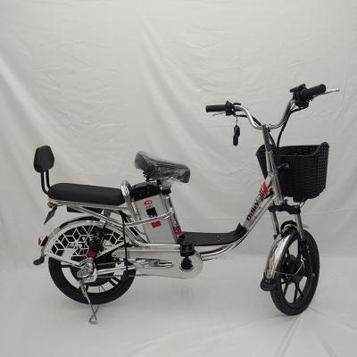 China 18inch city 350W 48V 60V aluminum alloy frame electric express service lithium battery electric bicycle for sale