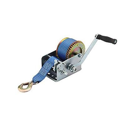 China Outdoor used hot sale hand winch 3200lb with mechancial manual cable hand operated for sale