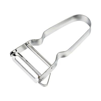 China Hot Selling Viable S.S Potato Peeler Kitchen Vegetable Peeler For Fruit Non Slip Wide Handle for sale