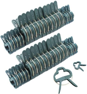 China Garden Accessories 20pcs Plant Support Clips Plastic Clip Large and Small Garden Plant Support Spring Steel Clips Garden Clamps for sale