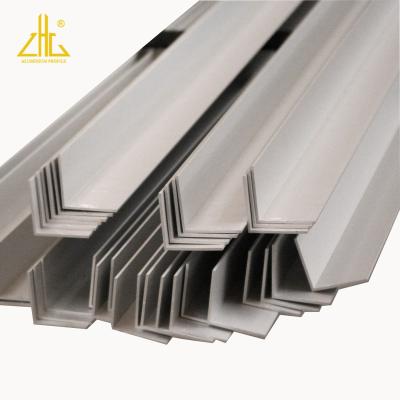 China door & ZHONGLIAN window 6000 series corner triangle extrusion L-shaped anodized aluminum profile for sale