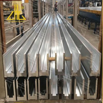 China Decorations Factory Price Rail System Aluminum U Channel Glass Balustrade Profile for sale