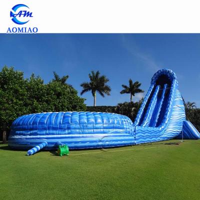 China Adult Large Size Hot Selling Outdoor Plastic Water Slides For Sale Commercial Can Be Customized for sale