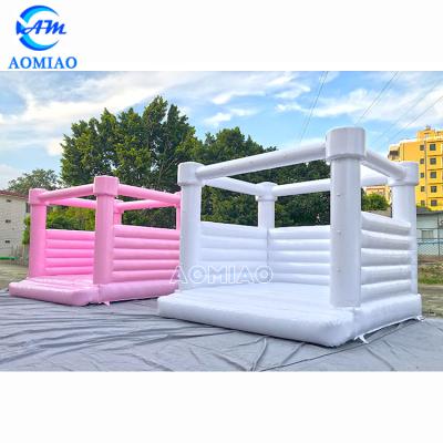 China Customized Pastel White PVC 13ft Color Bounce House Bouncy Castle for sale