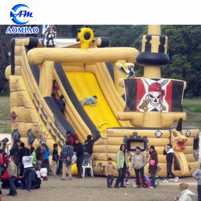 China Commercial PVC Kids Jumping Inflatable Bouncy Pirate Ship Castle Wholesalers for sale