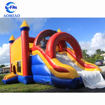 China Commercial pvc bounce house, used castle moonwalk, inflatable jumping for kids for sale