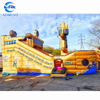 China Hot Sale PVC Inflatable Bouncy Castle Slide, Inflatable Jump and Slide Pirate for Party for sale