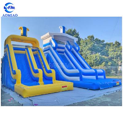 China Indoor Slides For Kids 8m Long Indoor Inflatable Bouncer Combo Inflatable Slide For Kids for sale