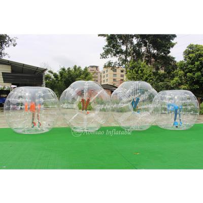 China Cheap Inflatable Human Sumo Toy Crazy Bubble Bumper Soccer Ball Inflatable Outdoor Sport TPU/PVC For Soccer for sale