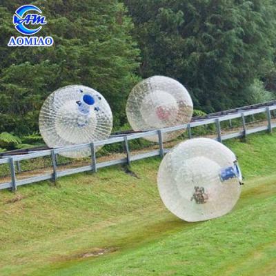 China Toy Aomiao Newly Football Body Inflatable Zorb Ball Human Baby Hamster Ball for sale