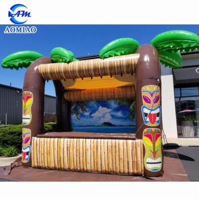 China Constant Air Inflatable Tiki House , Inflatable Bar Pub Tent Customized Size for sale