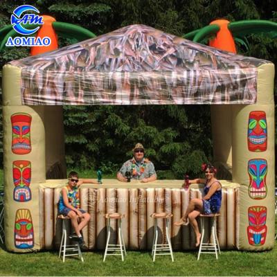 China Inflatable Tiki Bar Pub Tent Customized Size for sale