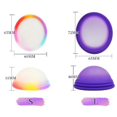 China Newest Women Health Product Reusable Disco Menstrual Period Cup Menstrual Disc Menstrual Disc Copa Cup for sale