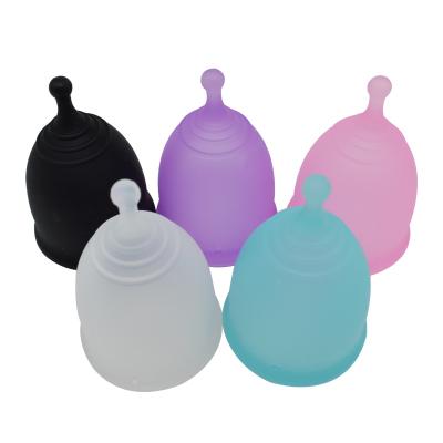 China Reusable ISO13485 Approved 100% Menstrual Medical Grade Silicone Menstrual Cup Copa for sale