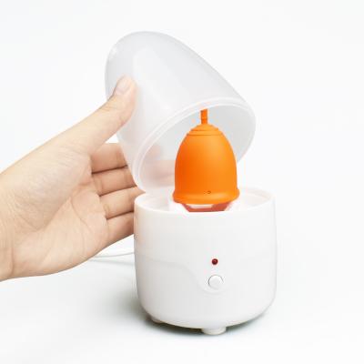 China Easy To Carry Amazon Hot Sale CE Approved Electric Menstrual Cup Steam Sterilizer for sale