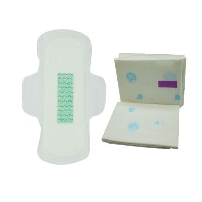 China Breathable Furuize OEM Winged Shape And Super Absorbent Sanitary Napkin Pads for sale