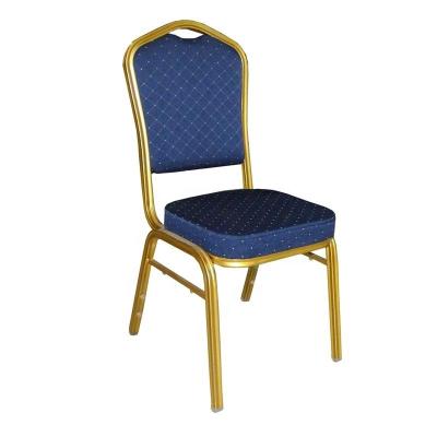 China Modern Hot Selling Over Design Price Cheap Steel Frame Sponge Seat And Back Banquet Chairs for sale