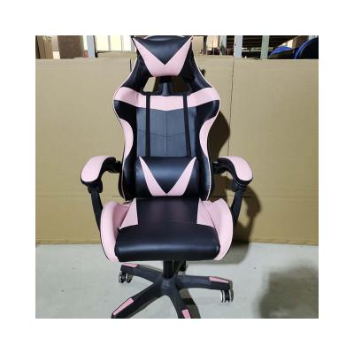 China 2021 New Design Polychromatic Swivel Chair Gaming Chair Gaming Computer Chair For Office Building for sale