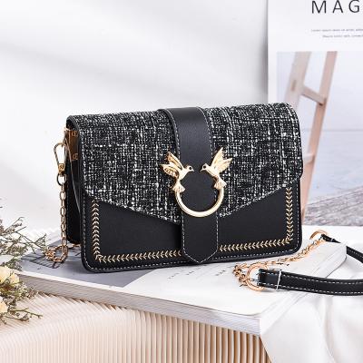 China High Quality Tote Female Flap Purse Zipper Purses New Fashion Shoulder Vintage Chain Bags PORTABLE Luxury Mini Crossbody Bags For Women for sale