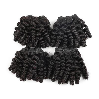 China Shinny Brazilian Deep Wave Unprocessed Brazilian Deep Wave Pixie Curly 100% Remy Hair Double Curly Remy Hair Hair for sale