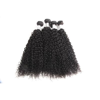 China 100% Natural Color Bouncy Virgin Jerry Brazilian Mink Hair Bundles Raw Curly Curly Hair Bundles for sale