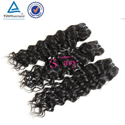 China Peruvian Curly Human Hair Water Wave Virgin Hair 2Pcs Wavy Free Shipping for sale