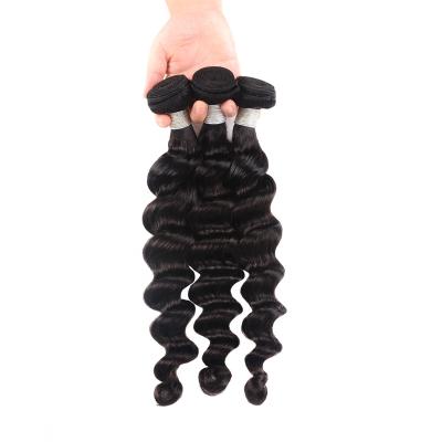 China Ms. Mary Indian Loose Deep Raw Virgin Hair Bundles Remy Hair Weave for sale