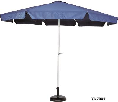 China Sun Wind Rain Make Heavy Duty 300cm 400cm Large Size Printing Patio Umbrella Printing Parasol Square Large Outdoor Umbrella for sale