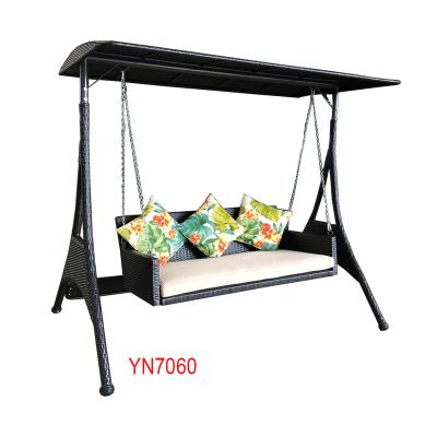 China Modern rattan swing for outdoor garden use for sale