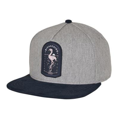 China Wholesale Hat Gray Heathernavy One Outdoor Casual Sun Snapback Hat PANGKB CL de Bienvenido Adults Baseball Hat Small COMMON Custom Batch for sale