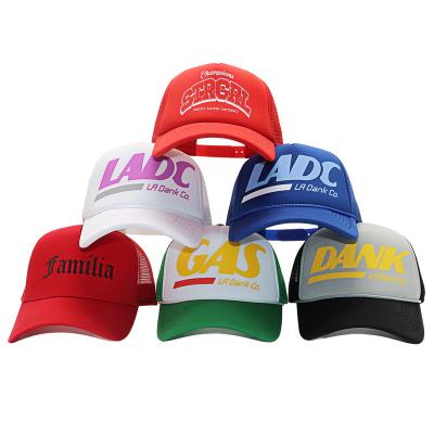 China Custom Adjustable Sports Guality COMMON High Travel Hat Baseball Silk Screen Printing PANGKB Adults Sun Visor Mesh Trucker Cap for sale