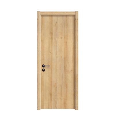 China Factory Wholesale Price MDF Oak Plywood Door Traditional Room Door Size Interior Wood Doors for sale