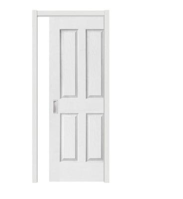 China China Modern High Quality Sound Insulation Sturdy Interior Pocket Sliding Wood Doors for sale