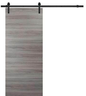 China Low MOQ Modern Minimalist Design Dustproof Interior Soundproof Sliding Barn Doors for sale