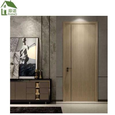 China Hot Sales Modern Cheap Modern PVC Bedroom Door MDF Interior Door Without Paint for sale