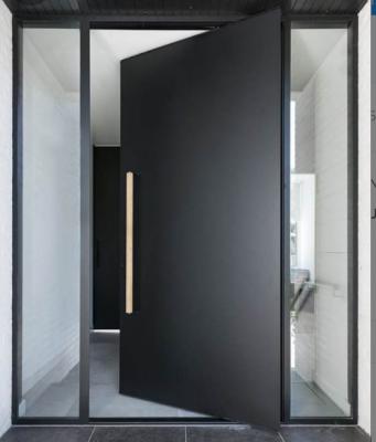 China Various Process Designs Waterproof And Soundproof Modern Exterior Pivot Door for sale