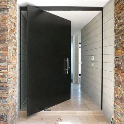 China Various Colors Modern Wooden Door Waterproof Customized Supply Designs High Quality Pivot Door for sale